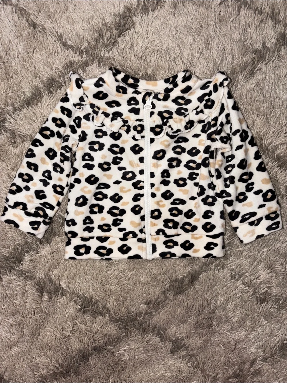 Kids Leopard Print Two-Piece Set